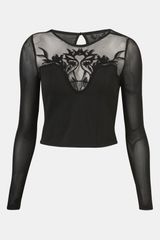 Topshop Lace Crop Top