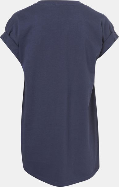 navy blue graphic t