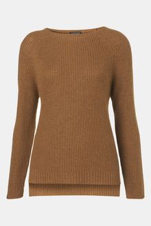 Topshop Ribbed Sweater - Lyst