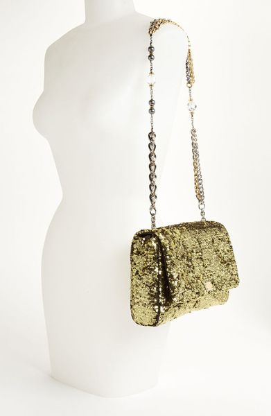 sequin shoulder