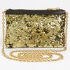Dolce & Gabbana Miss Mini Sequin Crossbody Bag in Gold - Lyst