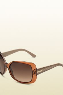 Gucci Womens Large Rectangle Sunglasses - Lyst