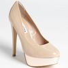 Steve Madden Darrring Pump in Beige (fawn patent) - Lyst