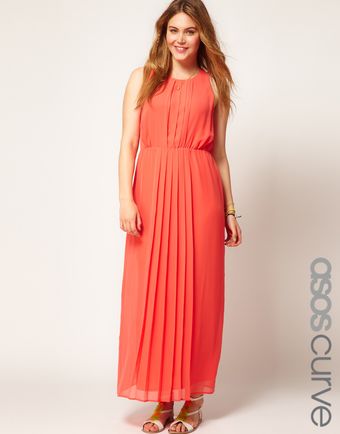 Asos Curve Maxi Dress - Lyst