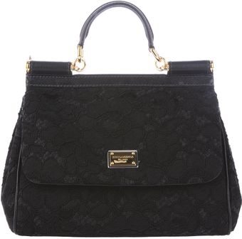 Dolce & Gabbana Floral Lace Bag - Lyst