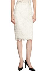 Dolce & Gabbana Lace Pencil Skirt