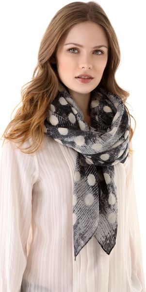 Marc By Marc Jacobs B Lizard Dot Scarf - Lyst