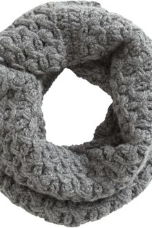 Barneys New York Net Stitch Cowl Scarf - Lyst