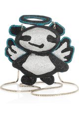 Jimmy Choo Angel Swarovski Crystal Panda Minaudière