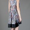 Balenciaga Abstract Dress in Multicolor (multicolour) - Lyst