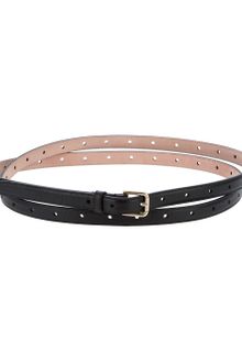 Dolce & Gabbana Calf Leather Skinny Belt - Lyst