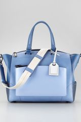 Reed Krakoff Uniform Satchel Bag Blue Ombre