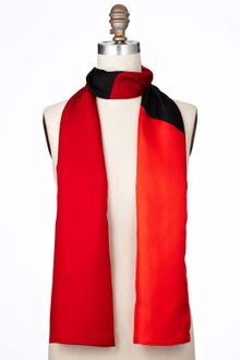 Ann Taylor Deco Silk Oblong Scarf - Lyst