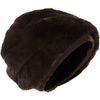 Barneys New York Fur Sock Hat in Brown - Lyst