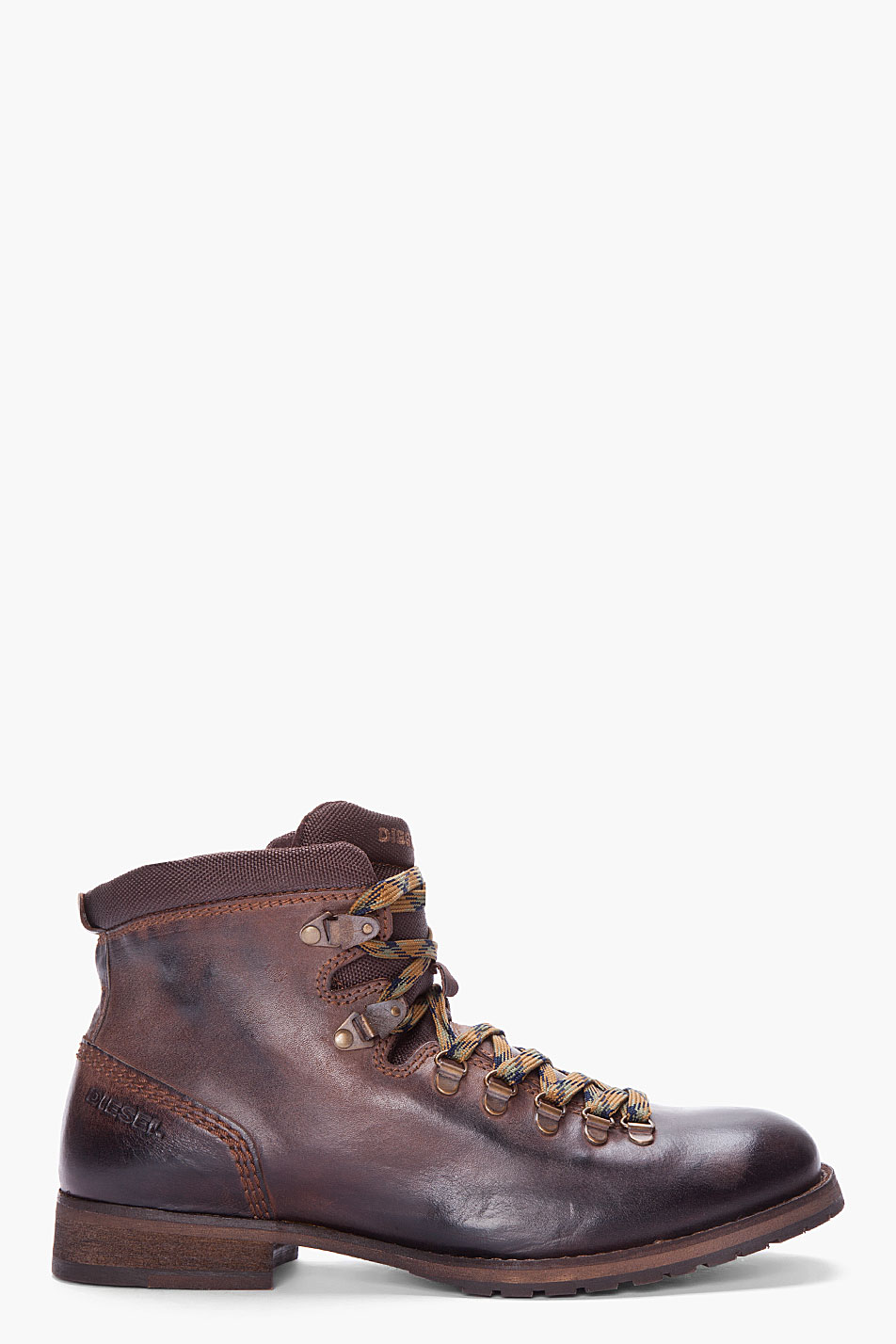 brown hightop boots