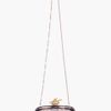 Givenchy Brown Python Leather Box Clutch in Brown - Lyst