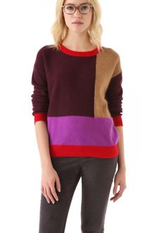 Madewell Elsa Colorblock Pullover - Lyst
