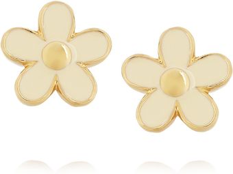 Marc By Marc Jacobs Enameled Daisy Earrings - Lyst