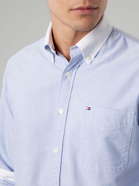 tommy hilfiger custom fit coupe sur mesure shirt