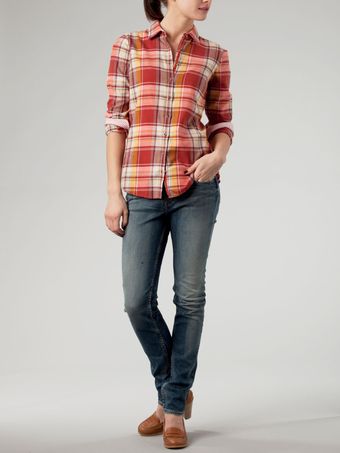 Tommy Hilfiger Umbria Checked Long Sleeve Shirt - Lyst