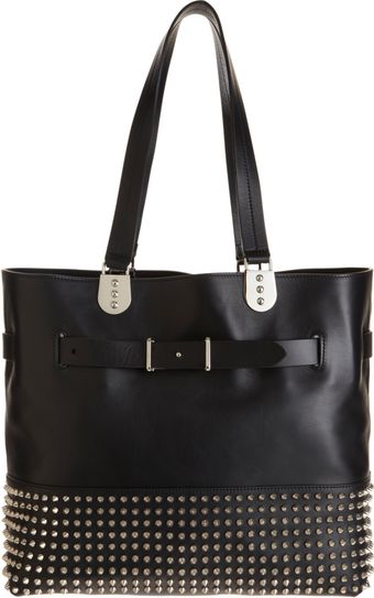 Christian Louboutin Sybil Spikes Tote - Lyst