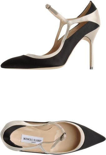 Manolo Blahnik Closedtoe Slipons - Lyst