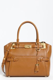 Michael Kors Blake Leather Satchel - Lyst
