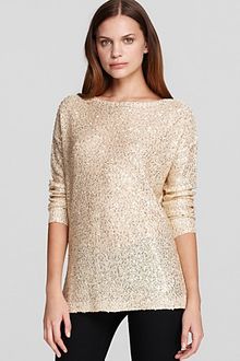 DKNY C Sequin Pullover Sweater - Lyst