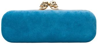 Alexander McQueen Twin Skull Box Clutch - Lyst