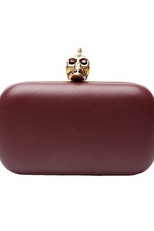 Alexander McQueen Punk Skull Box Clutch - Lyst
