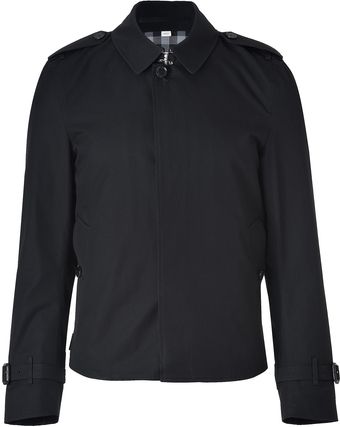 Burberry  Cotton Gabardine Beaton Jacket - Lyst