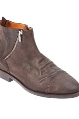 Golden Goose Deluxe Brand Zip Up Ankle Boot