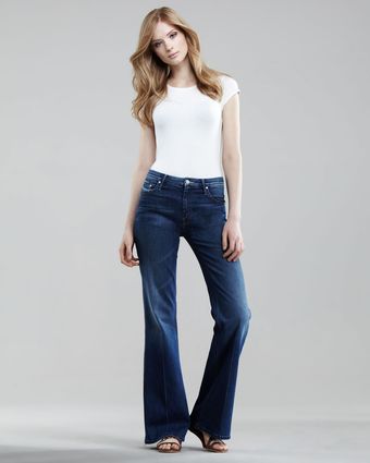 Mother Denim The Mellow Drama Flare Jeans - Lyst
