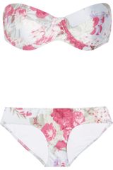 Zimmermann Jade Printed Underwired Bikini