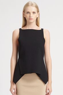 Alexander Wang Cropped Peplum Top - Lyst