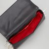 Christian Louboutin Spiked Marquise Clutch Bag Black in Black - Lyst