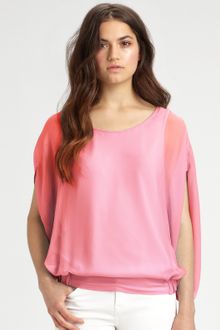 Diane Von Furstenberg Robyn Silk Blouse - Lyst