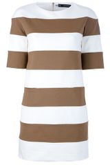 DSquared2 Striped Mini Dress