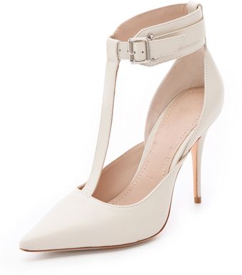 Elizabeth And James Saucy Ankle Cuff Pumps - Lyst