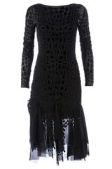 Emilio Pucci Embellish Sheer Lace Dress