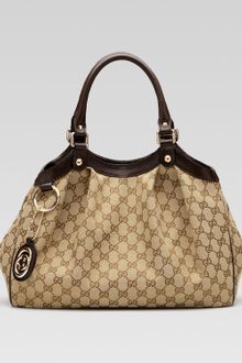 Gucci Sukey Medium Original Gg Canvas Tote Cocoa - Lyst