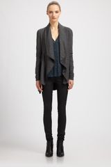 Helmut Lang Draped Jacket