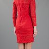 Isabel Marant Lace Dress in Red - Lyst