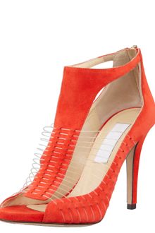 Jimmy Choo Time Suede Wire Tstrap Sandal - Lyst