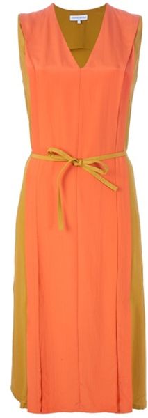 Jonathan Saunders Color Block Sleeveless Dress - Lyst