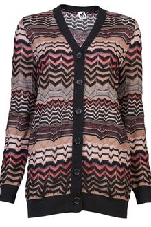 M Missoni Zig Zag Cardigan - Lyst