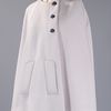 Marni Short Button Cape in Gray (grey) - Lyst