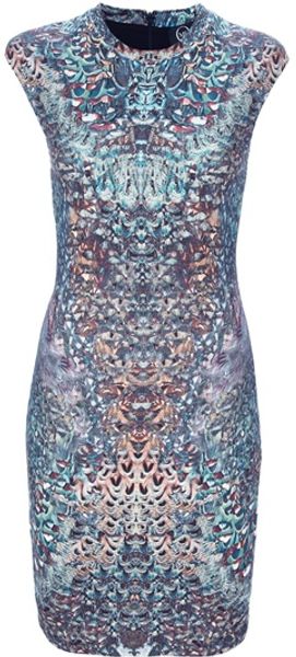 McQ by Alexander McQueen Kaleidoscope Print Dress - Lyst