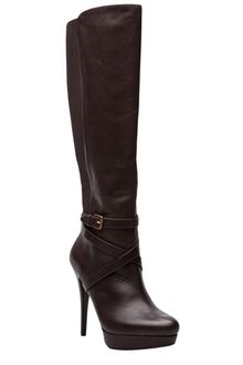 Michael Kors High Heel Criss Cross Boot - Lyst