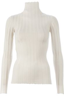 Mus Ribbed Turtle Neck Sweater - Lyst